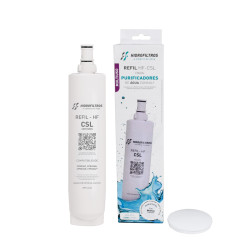 Refil Hidrofiltros HF-CSL, com tampa branca, compat. Consul CPB33