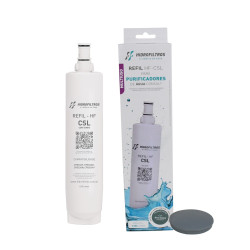 Refil Hidrofiltros HF-CSL, com tampa cinza, compat. Consul CPB33