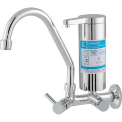 Torneira de parede c/ filtro Imperatriz Linea Plena, metal crom., 1/4 volta Torneira de parede c/ filtro Imperatriz Linea Plena, metal crom., 1/4 volta