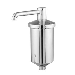 Copo de metal cromado p/ filtro c/ refil, Imperatriz Copo de metal cromado p/ filtro c/ refil, Imperatriz