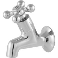 Torneira metal cromada Imperatriz C33, 1/4 volta, rosca 2 cm