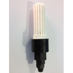 Filtro com válvula para bomba dosadora de cloro - mangueira 1/4 - Injetronic Filtro com válvula para bomba dosadora de cloro - mangueira 1/4 - Injetronic