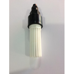 Filtro com válvula para bomba dosadora de cloro - mangueira 1/4 - Injetronic Filtro com válvula para bomba dosadora de cloro - mangueira 1/4 - Injetronic