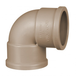 Joelho PVC soldável 90° 50 mm Krona Joelho PVC soldável 90° 50 mm Krona