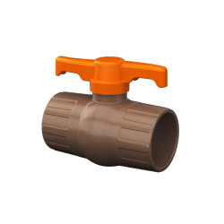 Registro de esfera PVC soldável compacto 25 mm Krona Registro de esfera PVC soldável compacto 25 mm Krona