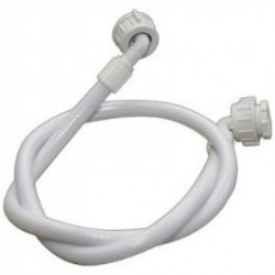 Mangueira atóxica para purificador de água, branca, roscas 3/4", 0,9 m Mangueira atóxica para purificador de água, branca, roscas 3/4", 0,9 m