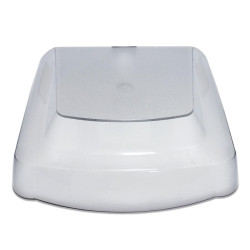 Tampa plástica fumê claro para purificadores de água Latina Tampa plástica fumê claro para purificadores de água Latina