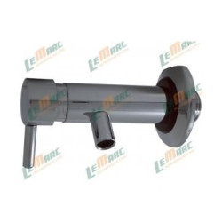 Válvula escolar copo com alavanca giratória Lemarc, com canopla Válvula escolar copo com alavanca giratória Lemarc, com canopla