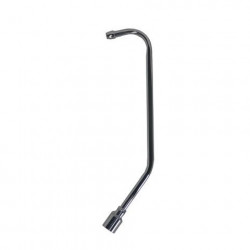 Bica longa giratória para bebedouros, conexão mangueira 1/4" Bica longa giratória para bebedouros, conexão mangueira 1/4"