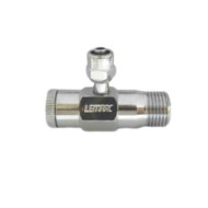 Válvula redutora de pressão para água rosca 1/2" saída mangueira 3/8" - Lemarc