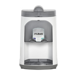Purificador de água refrigerado Libell Acqua Flex Hermético, branco e cinza, com compressor 220V Purificador de água refrigerado Libell Acqua Flex Hermético, branco e cinza, com compressor 220V