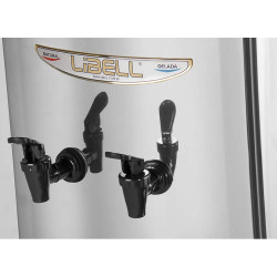 Torneira preta para bebedouros de garrafão Libell Master e Mini Torneira preta para bebedouros de garrafão Libell Master e Mini