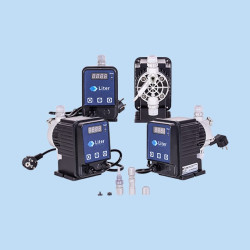 Bomba dosadora Liter E0703, 3 l/h, 7 bar, 220 V Bomba dosadora Liter E0703, 3 l/h, 7 bar, 220 V