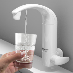 Purificador de água de bancada Acqua Due, branco, com torneira, Lorenzetti Purificador de água de bancada Acqua Due, branco, com torneira, Lorenzetti