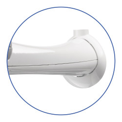 Cano para chuveiro Lorenzetti, branco Cano para chuveiro Lorenzetti, branco