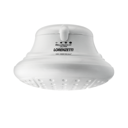 Chuveiro Lorenzetti Bella Ducha Ultra, branco, 220V/6800W