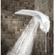 Chuveiro Lorenzetti Duo Shower Quadra eletrônico, branco, 7500 W, 220V