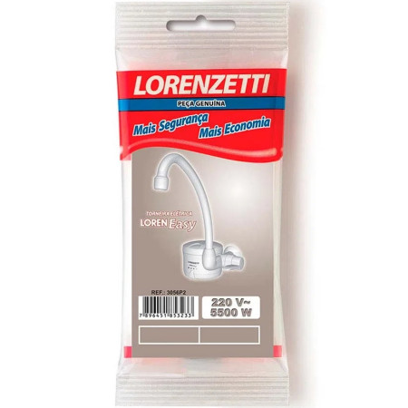 Resistência 3056-P2 para torneira Lorenzetti Loren Easy de parede, 220 V, 5500 W