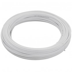 Mangueira PEBD 1/4", branca, para O.R., metro Mangueira PEBD 1/4", branca, para O.R., metro