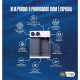 Purificador de água refrigerado Planeta Água Giom, branco e preto, compressor 127 V, água alcalina