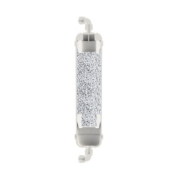 Refil mineralizador FP3Mi, com cotovelos para engate de mangueiras 1/4", Planeta Água Refil mineralizador FP3Mi, com cotovelos para engate de mangueiras 1/4", Planeta Água