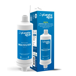 Refil Multifilter Planeta Água , roscas 1/2", para decloração Refil Multifilter Planeta Água , roscas 1/2", para decloração