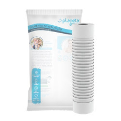 Refil de polipropileno ranhurado, 9.1/8", 25 micra, compat. com Acqualimp e 3M - Planeta Água Refil de polipropileno ranhurado, 9.1/8", 25 micra, compat. com Acqualimp e 3M - Planeta Água