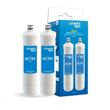 Refil Planeta Água Kit FPC para purificadores e bebedouros Cânovas