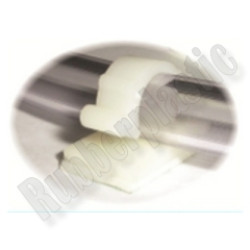 Fixador auto-adesivo RK-2 natural, mang. 3/8", c/ 10 un., Rubberplastic Fixador auto-adesivo RK-2 natural, mang. 3/8", c/ 10 un., Rubberplastic