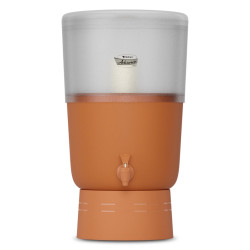 Purificador filtro de barro e plástico cristal Advance Plus 6 L, Cerâmica Stéfani Purificador filtro de barro e plástico cristal Advance Plus 6 L, Cerâmica Stéfani