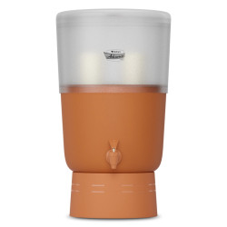 Purificador filtro de barro e plástico cristal Advance Plus 8 L, Cerâmica Stéfani Purificador filtro de barro e plástico cristal Advance Plus 8 L, Cerâmica Stéfani