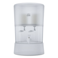 Purificador de água por gravidade Cristal Plus 8 L, cristal, com 2 velas Tripla Ação e boias, Cerâmica Stéfani Purificador de água por gravidade Cristal Plus 8 L, cristal, com 2 velas Tripla Ação e boias, Cerâmica Stéfani