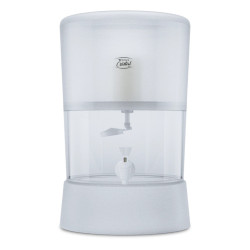 Purificador filtro plástico por gravidade Cristal Plus 6 L, transparente, com vela Tripla Ação e boia - Stéfani Purificador filtro plástico por gravidade Cristal Plus 6 L, transparente, com vela Tripla Ação e boia - Stéfani