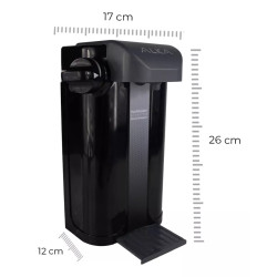 Purificador de água Alka, alcalinizante, preto Purificador de água Alka, alcalinizante, preto