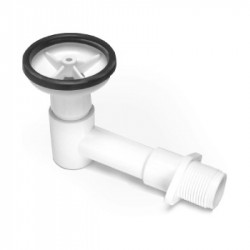 Kit ralo em ABS, com sifão, para bebedouros de pressão Kit ralo em ABS, com sifão, para bebedouros de pressão