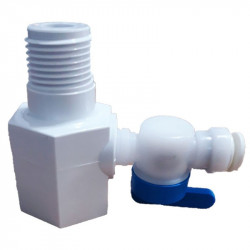 Adaptador de parede com registro para purificadores de água Consul Adaptador de parede com registro para purificadores de água Consul