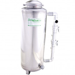 Filtro central de areia (quartzo) em inox 3000 l/h - Acquamais Filtro central de areia (quartzo) em inox 3000 l/h - Acquamais