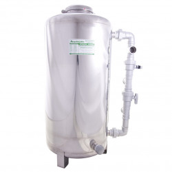 Filtro central de areia (quartzo) em inox 5000 l/h - Acquamais Filtro central de areia (quartzo) em inox 5000 l/h - Acquamais