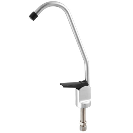 Torneira metálica de bancada com faucet para mangueira 1/4"