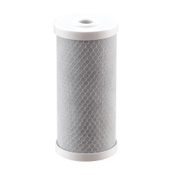 Refil carbon block BIG 10", 25 micra, para filtros de decloração