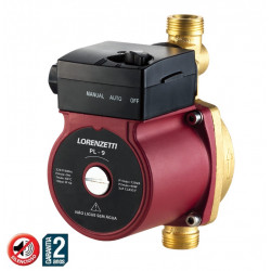Pressurizador de água Lorenzetti PL9, 220 V, com fluxostato Pressurizador de água Lorenzetti PL9, 220 V, com fluxostato