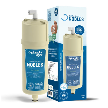 Refil Nobles para purificadores de água Europa Noblesse Plus, CTA Smart, Da Vinci