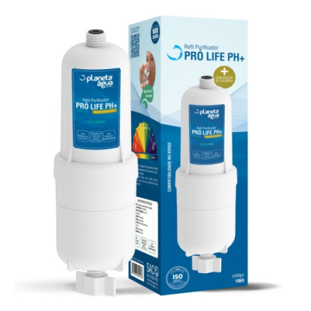 Refil Pro Life PH+ para purificadores de água Soft Everest com adição de minerais