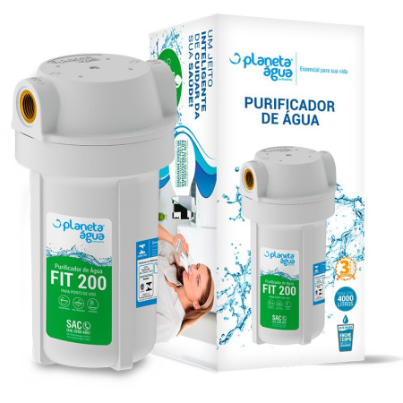 Filtro para decloração POU FIT 200 Planeta Água