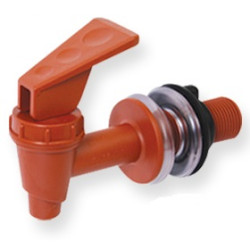 Torneira Clic marrom para filtros de barro e por gravidade Torneira Clic marrom para filtros de barro e por gravidade